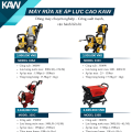 Máy rửa xe KAW 335A lõi đồng, Công suất lớn, Siêu bền, Áp lực mạnh, Làm sạch mọi vết bẩn
