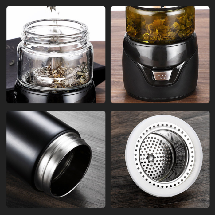 Bình Pha Trà Giữ Nhiệt KAW Inox 316 Cao Cấp - Lõi Lọc Thông Minh, Giữ Nhiệt Vượt Trội, An Toàn Sức Khỏe