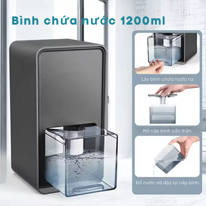 Máy Hút Ẩm Mini CS3 (1.2L) – Giải Pháp Chống Nồm Ẩm, Khử Khuẩn Hoàn Hảo Cho Gia Đình