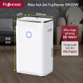 Máy Hút Ẩm FujiHome DH20W - Công Suất 20L, Bình Chứa Khủng 6.5L