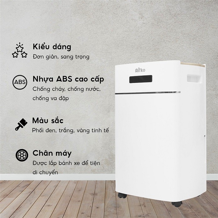Máy Hút Ẩm Dorosin Airko - Giải Pháp 4 Trong 1 Cho Không Gian Sống Sạch Khuẩn