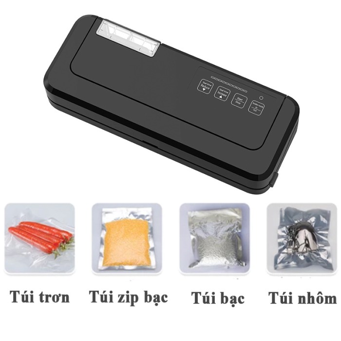 Máy Hút Chân Không KAW P290 Cao Cấp – Không Kén Túi, Hút Khô & Ướt, Hàn Nhanh, Giữ Thực Phẩm Tươi Lâu