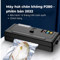 Máy Hút Chân Không KAW P280 – Không Kén Túi, Hút Khô & Ướt, Hàn Miệng Túi Nhanh