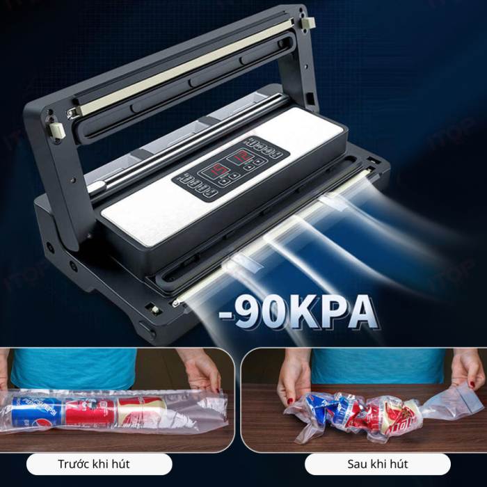 Máy Hút Chân Không KAW K35 – Không Kén Túi, Hút Khô & Ướt, Lực Hút Khỏe, Bảo Hành 12 Tháng