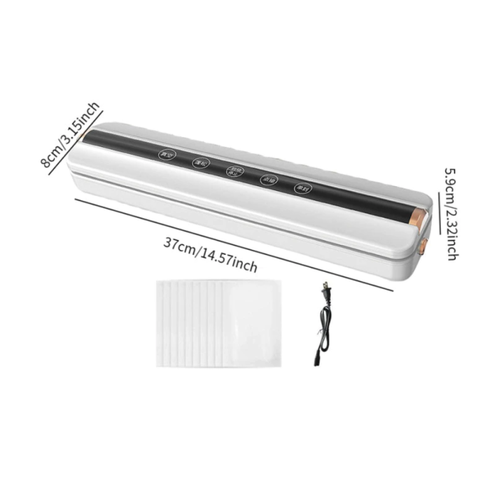 Máy Hút Chân Không KAW K3 Kèm Pin Di Động – Mini Cầm Tay, Không Dây, Hút Khô & Ướt, Hàn Miệng Túi Tiện Lợi