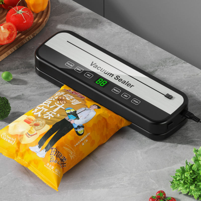 Máy Hút Chân Không Thực Phẩm KAW 134A Mini Cầm Tay – Hàn Miệng Túi Nhanh, Bảo Quản Thực Phẩm Tươi Lâu