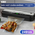 Máy Hút Chân Không Thực Phẩm KAW 134A Mini Cầm Tay – Hàn Miệng Túi Nhanh, Bảo Quản Thực Phẩm Tươi Lâu