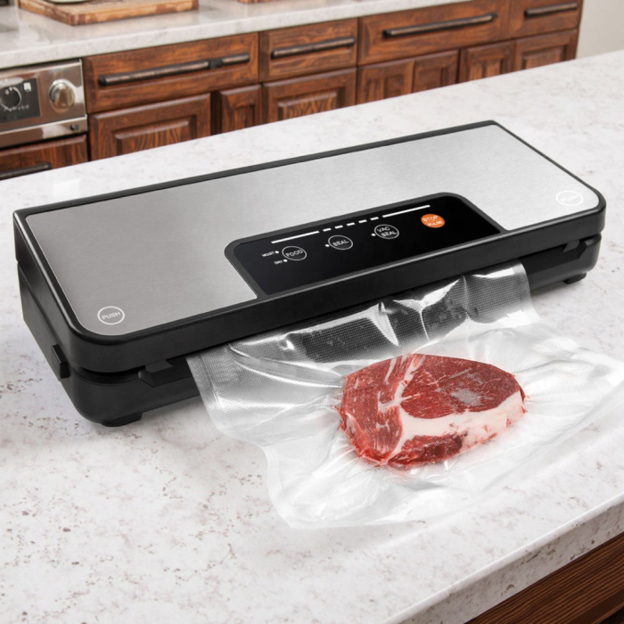 Máy Hút Chân Không KAW 259A Mini Tự Động – Hàn Miệng Túi Thực Phẩm Gia Đình, Bảo Quản Tươi Lâu