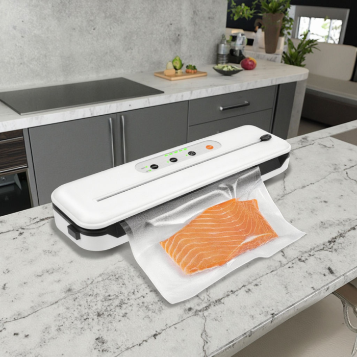Máy Hút Chân Không KAW 260A Tự Động Đa Chế Độ – Hàn Miệng Túi Thực Phẩm Cao Cấp, Bảo Quản Tươi Lâu