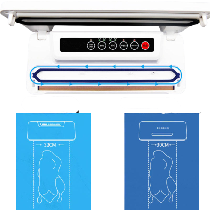 MÁY HÚT CHÂN KHÔNG KAW 258A – MÁY HÀN MIỆNG TÚI BẢO QUẢN THỰC PHẨM 100KPA CAO CẤP