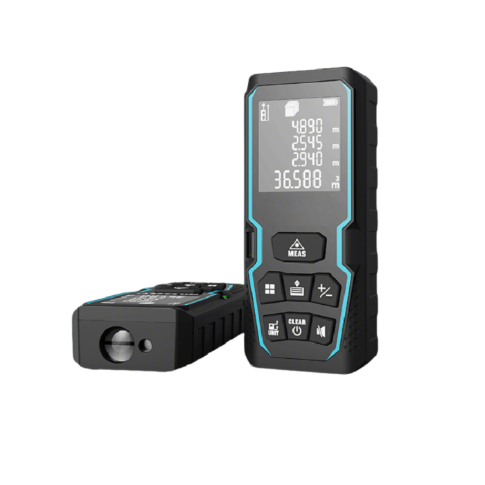 Máy Đo Khoảng Cách Laser KAW 525A Cao Cấp 100m Đa Chức Năng, Màn Hình Lớn, Độ Chính Xác Cao