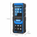 Máy Đo Khoảng Cách Laser KAW 522A Chính Xác Cao, Đo Nhanh, Màn Hình LCD, Đa Chức Năng