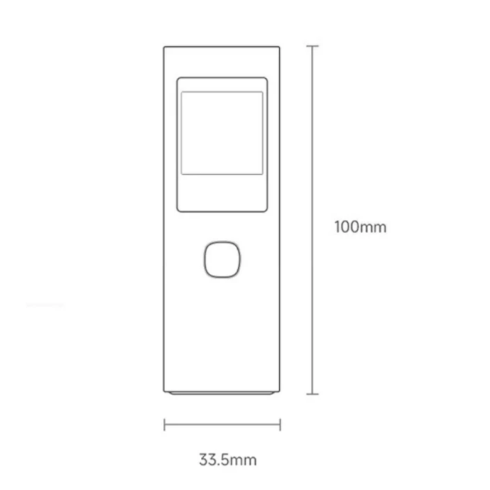 Máy Đo Khoảng Cách Mini Laser KAW LS6 40m – Sạc Pin Type-C, Màn Hình Màu, Đo Chính Xác ±2mm