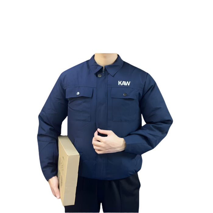 Áo Điều Hòa Bảo Hộ KAW 558A Chính Hãng – Pin 30.000mAh, Quạt Làm Mát 3 Cấp Độ, Chống Nắng Nóng, Dùng 12–15H