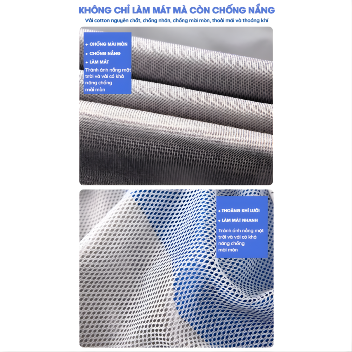 Áo Điều Hòa KAW 558C Màu Xanh Than – Áo Quạt Làm Mát Cao Cấp, Thoáng Khí, Giảm Nhiệt Hiệu Quả