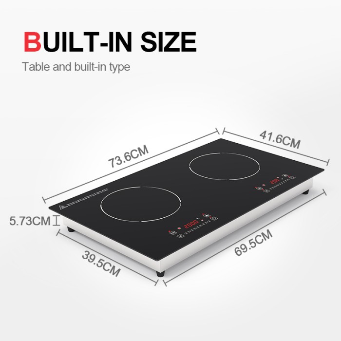 Bếp Từ Đôi 3500W IH-35A-VS2, Sự Lựa Chọn Hoàn Hảo Cho Gian Bếp Hiện Đại