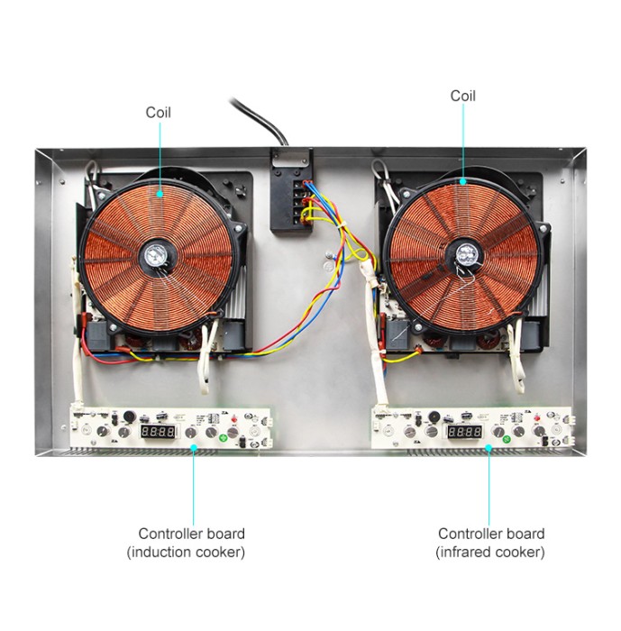 Bếp Từ Đôi HIGHWAY 4000W, Hiệu Suất Vượt Trội Cho Bếp Hiện Đại