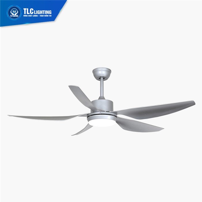 Quạt Trần 5 Cánh KAW ECOFAN Saphire Nhựa ABS Vân Gỗ Cao Cấp
