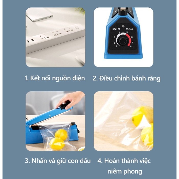 Máy Hàn Miệng Túi 40cm Mối Hàn 3mm, Giải Pháp Đóng Gói Khổ Lớn, Chuyên Nghiệp Và Siêu Tốc