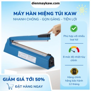 Máy Hàn Miệng Túi 30cm mối hàn 3mm - Màu Xanh, Trợ Thủ Đắc Lực Cho Gian Bếp Và Chủ Shop