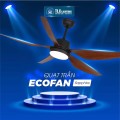 Quạt Trần 5 Cánh KAW ECOFAN Saphire Nhựa ABS Vân Gỗ Cao Cấp