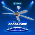 Quạt Trần 5 Cánh KAW ECOFAN Saphire Nhựa ABS Vân Gỗ Cao Cấp