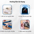 Máy Hàn Miệng Túi 30cm mối hàn 3mm - Màu Xanh, Trợ Thủ Đắc Lực Cho Gian Bếp Và Chủ Shop