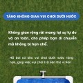 Bể Bơi Khung thép 4m KAW Gấp Gọn - PVC 3 Lớp Siêu Bền, Giá Tốt