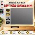 Màn Chiếu Phản Quang Dán Tường 100 Inch, Chống Lóa Full HD 4K, Gấp Gọn Di Động Tiện Lợi