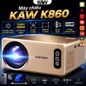 Máy Chiếu KAW K860 – Auto Focus, Độ Phân Giải 1080P, Giá Tốt