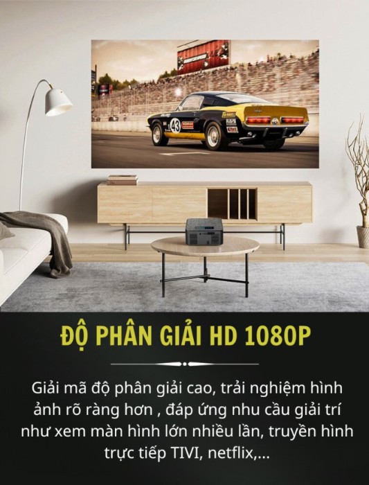 Máy Chiếu KAW KS900 Chính Hãng – Hỗ Trợ 4K, Tự Động Lấy Nét, Giá Tốt 
