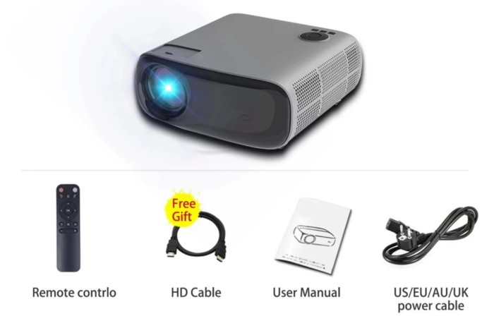 Máy Chiếu XMAX10 Chính Hãng – Màn Hình 290 Inch, Hỗ Trợ 4K, Wifi Băng Tần Kép