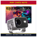 Máy Chiếu Android 4K K670 KAW - Độ Sáng 200 ANSI Lumens, Kết Nối WiFi Bluetooth, Chiếu Màn Hình Lớn Giá Rẻ