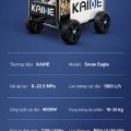 Máy Rửa Xe Cao Áp KAIHE Snow Eagle 190 4000W, Động Cơ Cảm Ứng, Dây Cao Áp 15m