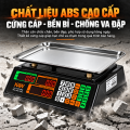 Cân điện tử tính tiền chống nước KAW cao cấp, Màn hình lớn, Dễ sử dụng
