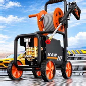 Máy Rửa Xe Cao Áp KAW GX-10 Thương Mại Có Cuộn Dây, Động Cơ Cảm Ứng Lõi Đồng Không Chổi Than, 10-25MPa, 720L/H
