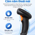 Máy Quét Mã Vạch Cầm Tay KAW NLS-HR22 Đọc Mã 1D/2D, QR Code Trên Giấy Và Màn Hình, Chống Rơi 1.2m
