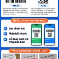 Máy Quét Mã Vạch 2D KAW NLS-OY20 Có Dây USB, Đọc QR Code Trên Màn Hình Điện Thoại, Chuẩn IP42