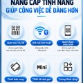 Máy Quét Mã Vạch Mini KAW C Series Không Dây Bluetooth + 2.4G, Đọc Mã 1D/2D, Quét Màn Hình, Pin 1200mAh