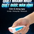 Máy Quét Mã Vạch Mini KAW C Series Không Dây Bluetooth + 2.4G, Đọc Mã 1D/2D, Quét Màn Hình, Pin 1200mAh