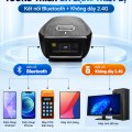 Máy Quét Mã Vạch Mini KAW C Series Không Dây Bluetooth + 2.4G, Đọc Mã 1D/2D, Quét Màn Hình, Pin 1200mAh