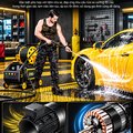Máy Rửa Xe Cao Áp KAW 2000W Có Cuộn Ống 20m, Động Cơ Đồng Không Chổi Than, Áp Lực 8-25MPa, 720L/H