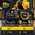 Máy Rửa Xe Cao Áp KAW 2000W Có Cuộn Ống 20m, Động Cơ Đồng Không Chổi Than, Áp Lực 8-25MPa, 720L/H