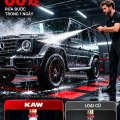 Máy Rửa Xe Cao Áp KAW 3000W Có Cuộn Dây, Động Cơ Lõi Đồng, Đầu Bơm Đồng, Lưu Lượng 16L/Phút