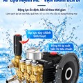 Máy Rửa Xe Cao Áp Thương Mại KAW 3000W Có Cuộn Dây, Đầu Bơm Trục Khuỷu Lõi Đồng, Phun Xa 8-15m
