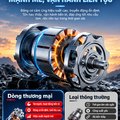 Máy Rửa Xe Cao Áp Thương Mại KAW 3000W Có Cuộn Dây, Đầu Bơm Trục Khuỷu Lõi Đồng, Phun Xa 8-15m
