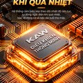 Máy Rửa Xe Cao Áp Thương Mại KAW 3000W Có Cuộn Dây, Đầu Bơm Trục Khuỷu Lõi Đồng, Phun Xa 8-15m