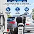 Máy Rửa Xe Cao Áp Thương Mại KAW 3000W Có Cuộn Dây, Đầu Bơm Trục Khuỷu Lõi Đồng, Phun Xa 8-15m