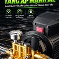 Máy Rửa Xe Cao Áp KAW 3200W Có Cuộn Dây, Động Cơ Cảm Ứng Không Chổi Than, Áp Lực 35MPa, 920L/H