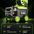 Máy Rửa Xe Cao Áp KAW 3200W Có Cuộn Dây, Động Cơ Cảm Ứng Không Chổi Than, Áp Lực 35MPa, 920L/H
